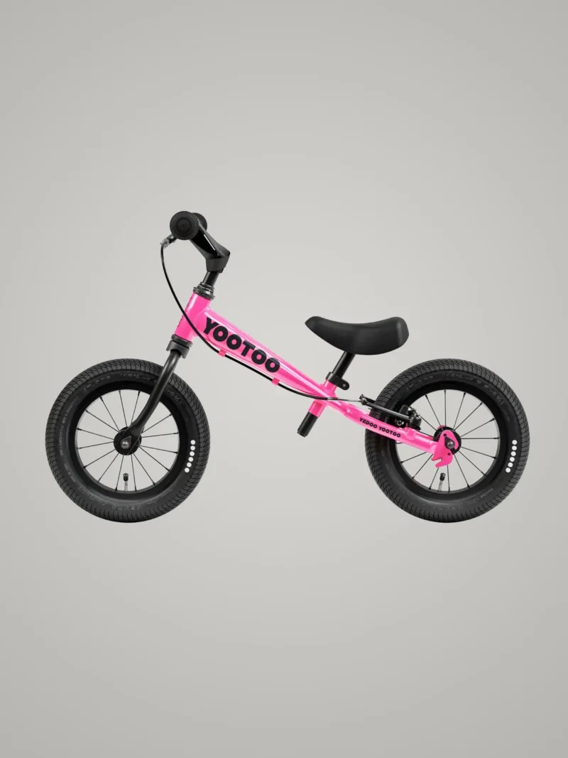 Kinderlaufrad in Pink von Yedoo mit leichtem Rahmen.